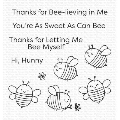 My Favorite Things Clear Stamps - Honey Bees